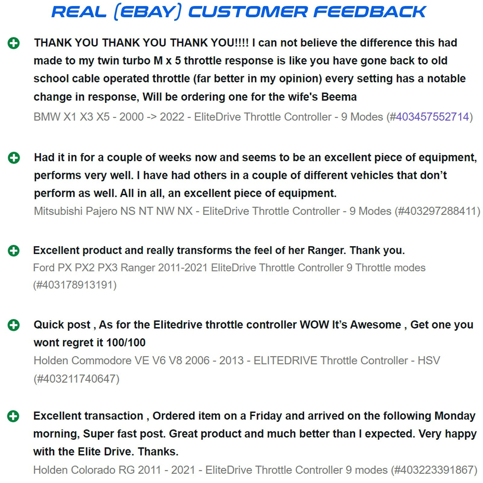 EliteDrive Throttle Controller fits Holden Commodore VE V6 V8 2006 - 2013 - HSV - Image 11