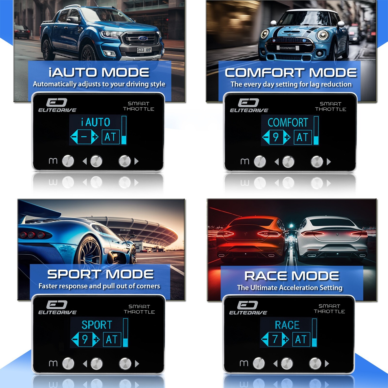 EliteDrive Smart Throttle Controller fits Holden Commodore VE V6 V8 2006 - 2013 - Image 6